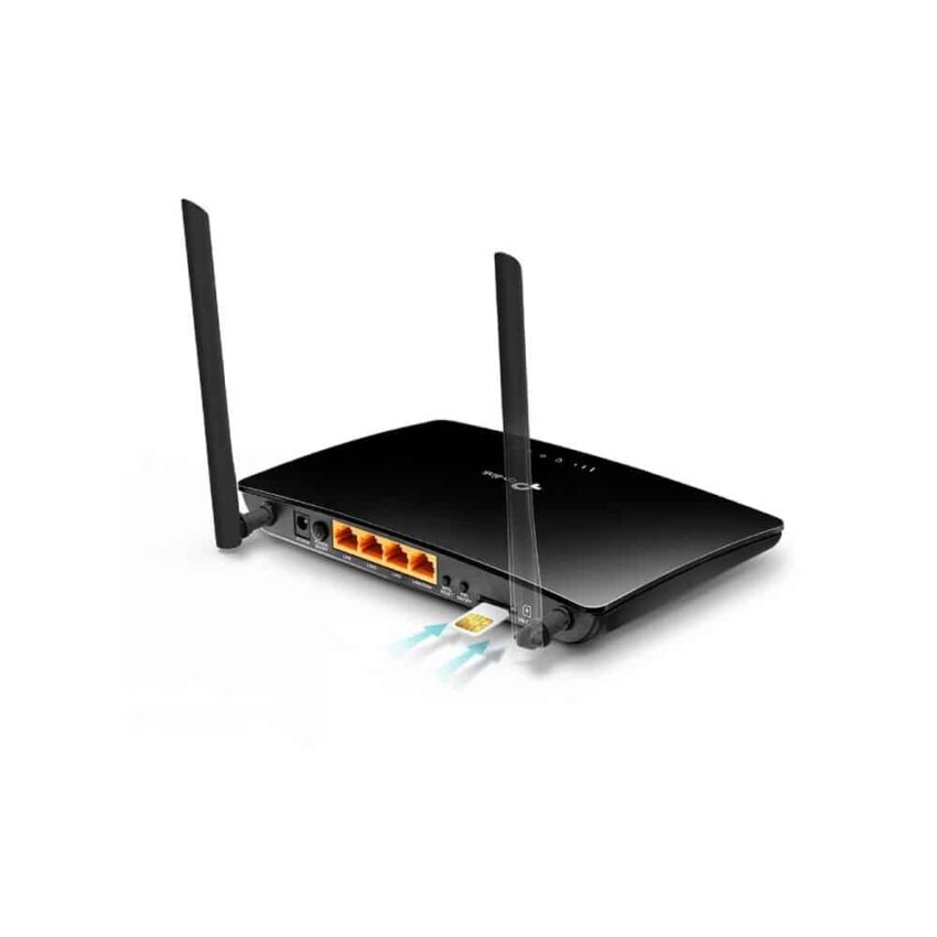 TP-LINK-TL-MR6400-4G-LTE-reititin-SIM-kortti 4G reititin
