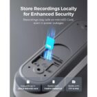 Akkukäyttöinen ovikellokamera