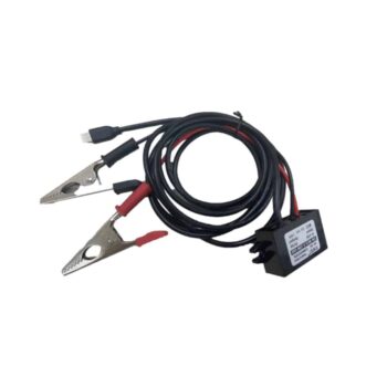 USB-C jännitteenalentaja 9-24V hauenleukaliittimin