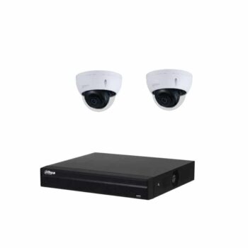 Dahua valvontakamerapaketti 4-PoE 1TB Kiintolevyllä