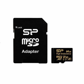 Muistikortti Silicon Power High Endurance V30 64GB microSDXC -kortti (Class 10 Elite UHS-1 U3)