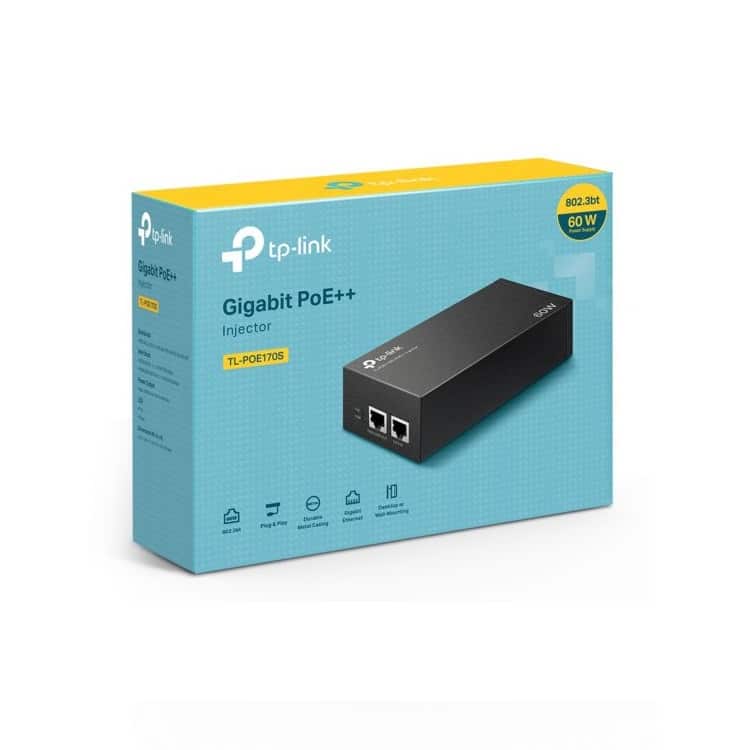 TP-LINK-POE170S PoE++ injektori